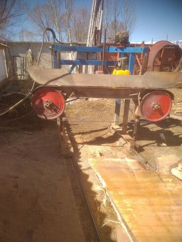 Ленточная пилорамма сатылат состояние идеал. короче простой аппарат