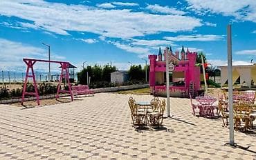 голубой иссык кул: Курортная локация на берегу Иссык‑Куля - Ухоженная набережная с — 6