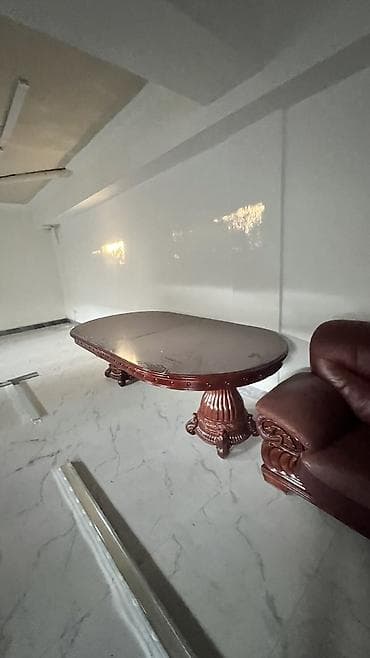 Столы для зала: Стол для зала, Б/у, Раскладной, Овальная — 2