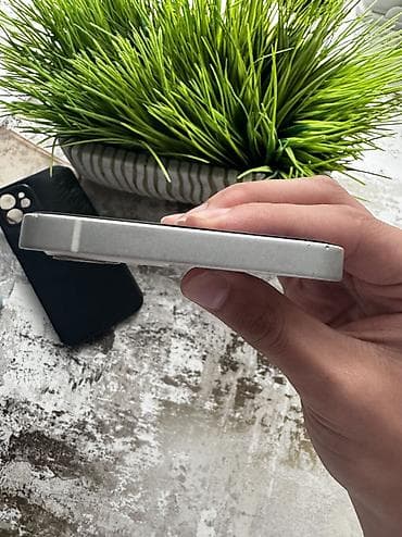 ipad 64: IPhone 12, Б/у, 128 ГБ, Белый, Защитное стекло, Чехол, Кабель, 95 % — 6