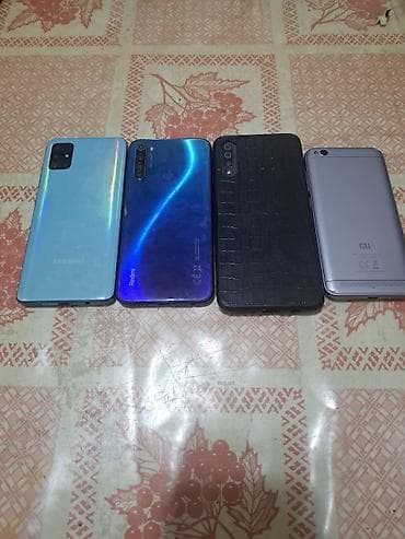 redni: Redmi, Redmi Note 8, Б/у, 64 ГБ, цвет - Синий, 2 SIM — 2