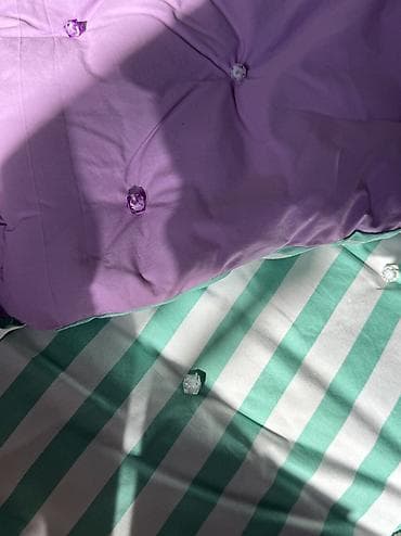 аксессуары для мебели: Подушки бортики для кровати детской (на стул/скамью), комплект из 4шт — 9