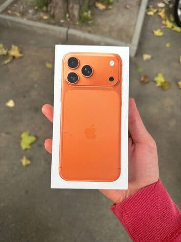 купить макбук в рассрочку: IPhone 17 Pro Max, Новый, 256 ГБ, Оранжевый, Коробка — 2