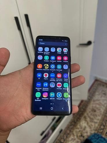 hyper x cloud: Samsung Galaxy S9, черный цвет. Основные характеристики: - Дисплей — 3