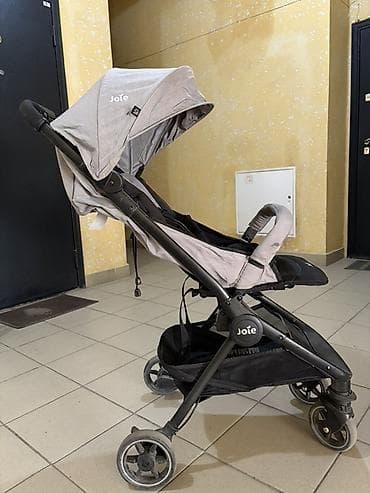 bazar kg: Коляска, Joie, цвет - Серебристый, Б/у, Самовывоз — 1