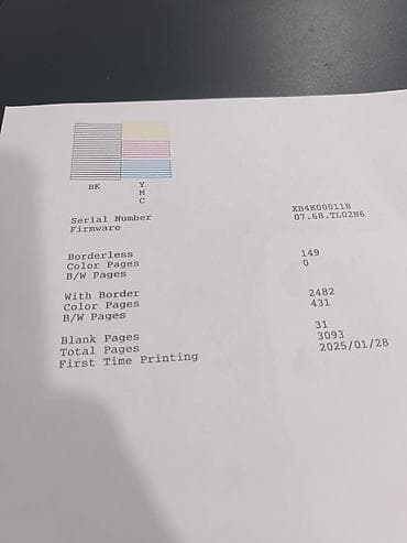 карманный принтер: Epson l11050 а3+ струйный 4ех цветный принтер для печати проектов — 4