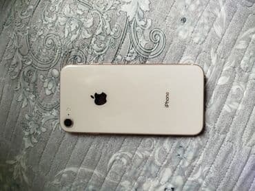 айфон 8 жаны: IPhone 8, Колдонулган, 256 ГБ, Rose Gold, Заряддоочу түзүлүш, Коргоочу айнек, Каптама, 100 % — 1
