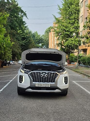 Hyundai Palisade в белом цвете — вместительный семейный кроссовер с — 2