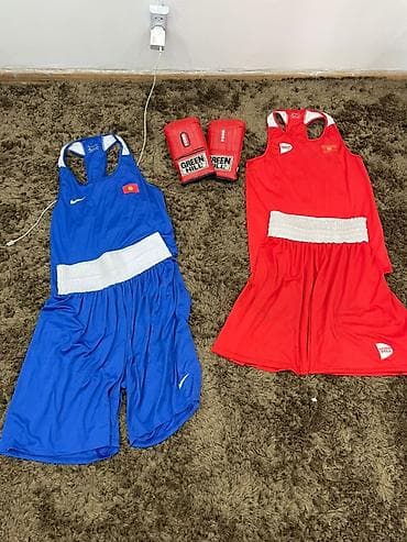 Жүгүрүү үчүн салынмалар: Комплект экипировки для бокса: Синий форма : 950 Красный форма :750 lalafo.kg да — 3 Жүгүрүү үчүн салынмалар: Комплект экипировки для бокса: Синий форма : 950 Красный форма :750 — 3