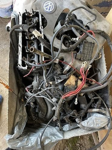 Двигатель и навесное от Volkswagen 2.0 (покрытие крышки с логотипом VW