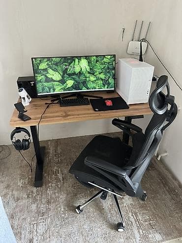 Компьютер, ОЗУ 32 ГБ, Для работы, учебы, Б/у, AMD Ryzen 5, NVIDIA GeForce RTX 5060, HDD + SSD