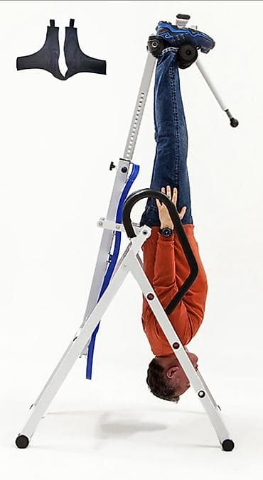 Спорт и отдых: Инверсионный стол: Элит Анатомическая спинка ( Выдерживает до 150 кг — 4
