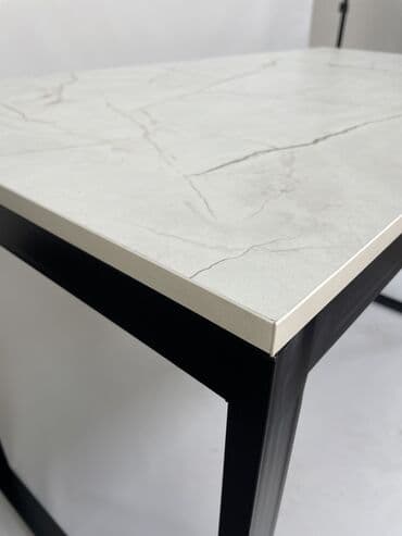 стеклянный стол офисный: Лофт столы С прочной металлической основой 25x25 мм и столешницей из — 8