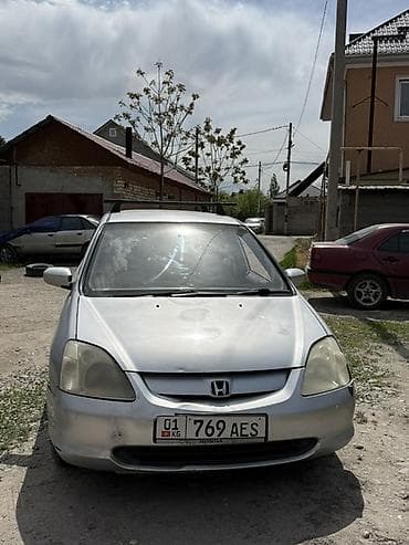 mini kuper: Honda Civic: 2002 г., 1.7 л, Автомат, Бензин, Хэтчбэк — 1