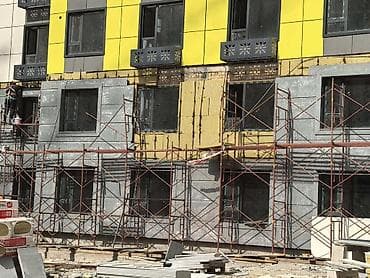 миниральная вата: Навесной фасад для жилых и коммерческих зданий - Система вентфасада с — 2