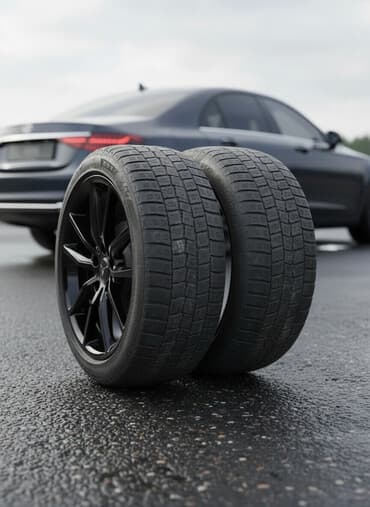 автошины бу купить: Шины 225 / 50 / R 17, Зима, Б/у, Пара, Dunlop — 1