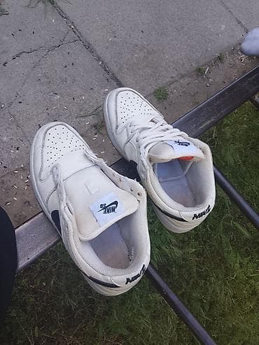nike sb: Мужские кроссовки, 38, Nike, Б/у, цвет - Белый, Самовывоз — 1