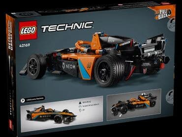 Игрушки: Lego technic 42169 Гоночный автомобиль NEOM McLaren Формулы E,452 — 8
