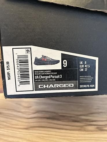 43: Under Armour UA Charged Pursuit 3 — мужские кроссовки для бега и — 2