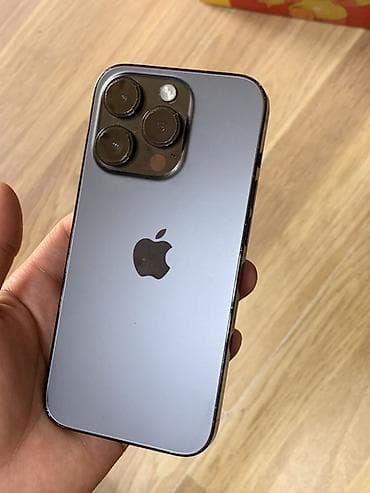 буу камера: IPhone 14 Pro, Б/у, 256 ГБ, Графит, 76 % — 3