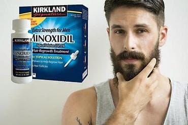 Минаксидил minoxidil для роста бороды и волос. +ролик При покупки 3