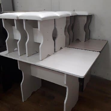 закройный стол бу: Стол и 4 табуретки размер 110×65 наличии и на заказ — 1