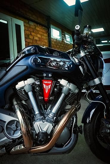 пл: Yamaha MT-01 — мощный дорожный мотоцикл с V‑образным 2‑цилиндровым — 3