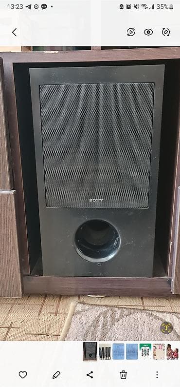 wireless speaker: Акустический комплект Sony для домашнего кинотеатра - 4 напольные — 2