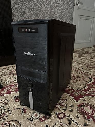 Корпус ПК, Aeromax, ATX, цвет - Черный