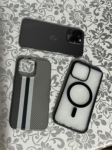 apple magic: IPhone 13 Pro, Б/у, 256 ГБ, Графит, Чехол — 2