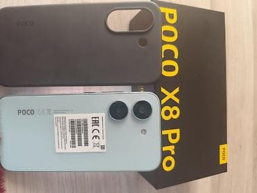 iphone рассрочка без банка: Poco X8 Pro, 512 ГБ, цвет - Голубой, 2 SIM — 2