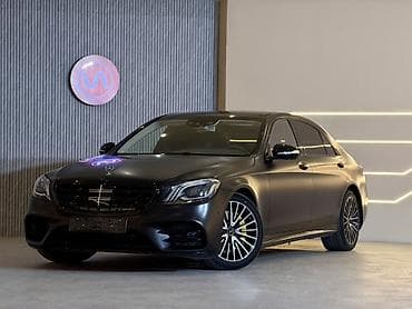 560 sec: Mercedes-Benz S-Class: 2018 г., 4 л, Автомат, Бензин, Седан — 2