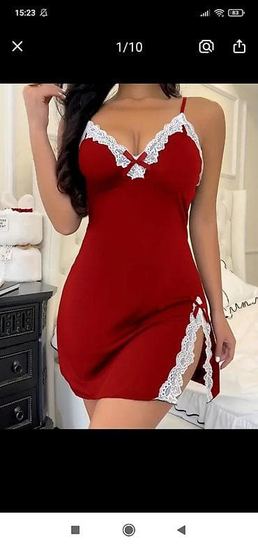 ростовые фигуры: Ночная сорочка, Короткая модель, 5XL — 1