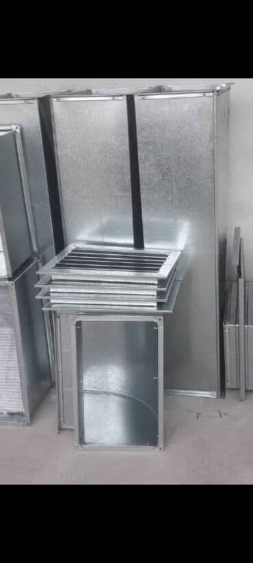 расценка строительных работ в бишкеке 2024: Жестяные работы, Вентиляция — 17