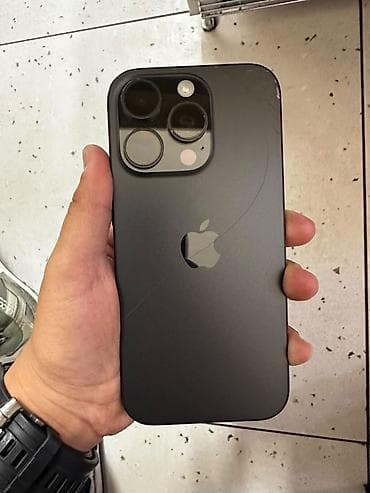 11 pro max: IPhone 16 Pro, Б/у, 256 ГБ, Black Titanium, Защитное стекло, Чехол, Кабель, 96 % — 1