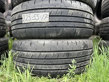 good year: Шины 225 / 55 / R 17, Лето, Б/у, Пара, Легковые, Япония, Bridgestone — 1
