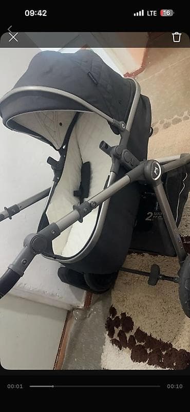 даром коляски: Детская коляска 2-в-1 (люлька + прогулочный блок) - Удобная — 1