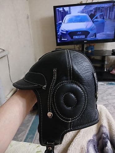 Юбки: Шапка, Натуральная кожа, Зима, С козырьком — 2