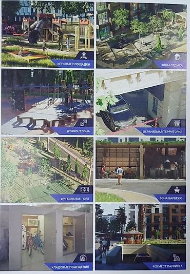 2 комнаты, 76 м², ул. Лев Толстой Элитка, 6 этаж, ПСО (под самоотделку) — 7