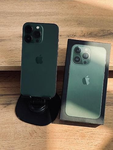 IPhone 13 Pro, Б/у, 128 ГБ, Alpine Green, Коробка, В рассрочку, 81 % at lalafo.kg IPhone 13 Pro, Б/у, 128 ГБ, Alpine Green, Коробка, В рассрочку, 81 %