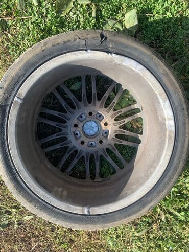 зимние шины на ниву 21214: Литые Диски R 18 BMW, Комплект, отверстий - 5, Б/у — 12