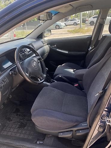 byd авто: Toyota Corolla: 2002 г., 1.6 л, Механика, Бензин, Седан — 7