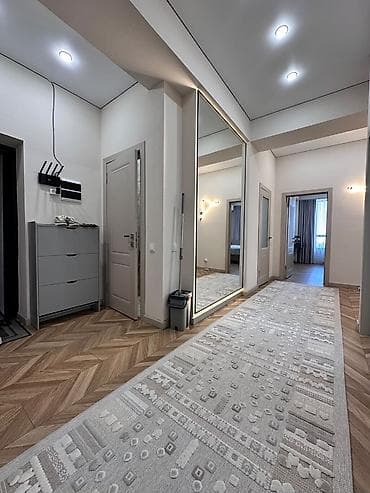 5: 3 комнаты, 92 м², Асанбай мкр Элитка, 13 этаж, Дизайнерский ремонт — 1