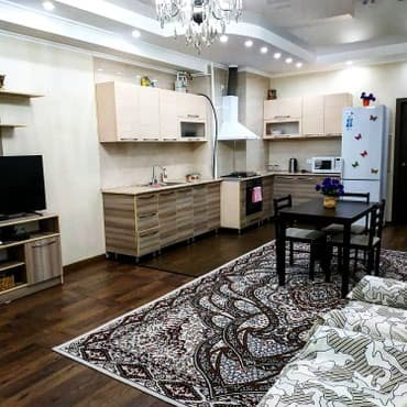 квартиры бишкек посуточно: 1 комната, Душевая кабина, Постельное белье, Кондиционер — 1