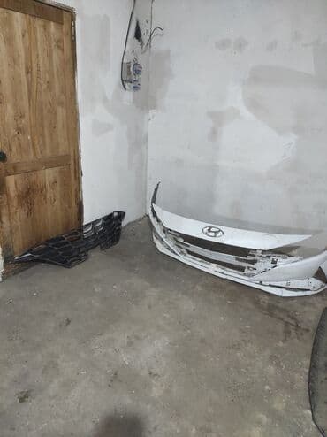 тормозной диск 570: Бампер Передний Hyundai, Б/у, Оригинал — 2