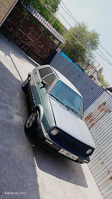 Volkswagen Golf: 1986 г., 1.6 л, Механика, Дизель, Хэтчбэк
