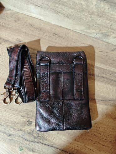 золотая цепока с бриллиантов кулоном: Сумка на пояс 
Натуральная кожа — 5