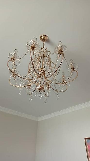хрустали: Продается хрустальная люстра, в идеальном состоянии, Стоимость 12000 — 1