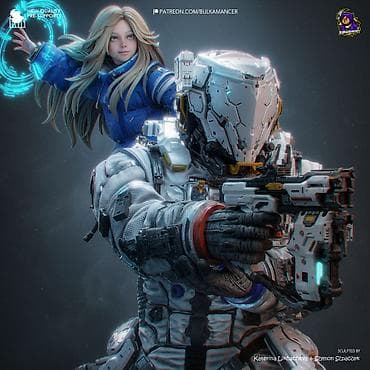 🧑🚀 ФИГУРКА ПОД ПОКРАСКУ (Pragmata) Диана и Хью 30 см 📐 Технические at lalafo.kg 🧑🚀 ФИГУРКА ПОД ПОКРАСКУ (Pragmata) Диана и Хью 30 см 📐 Технические