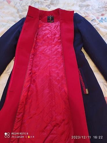 пальто оверсайз бишкек: Пальто, Классика, Осень-весна, Длинная модель, Приталенная модель, 2XL — 2